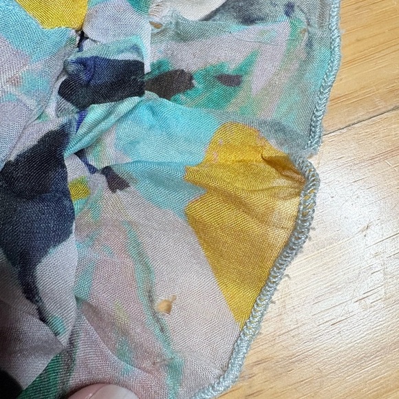 GUC AMUR- Drew Gown in Brushstroke Floral. Size 10 - Picture 15 of 16